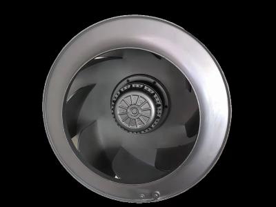 China Three Phase 2 Pole Double Inlet 2900 rpm Industrial Centrifugal Fan 400mm Blade for sale