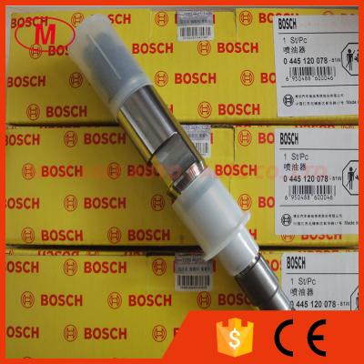 China 0445120078 Bosch original common rail injector for XICHAI 1112010 630 for sale