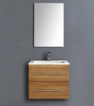 China Wood grain bathroom Vanity,Simple bathroom cabinet.MFC vanity,drawer bathroom cabinet for sale