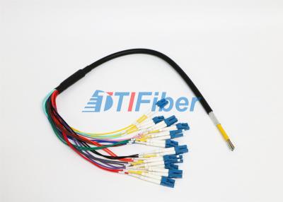 China LC Duplex Clip Fiber Optic Pigtail for 2.0mm Fiber Cable for sale