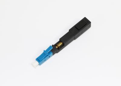 China Quick Assembly Fiber Optic Lc Connector / Optical Fibre Cable Connectors for sale