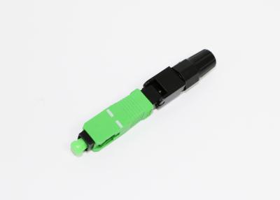 China APC Embedded Fiber Optics Connectors / Lc Simplex Connector For Local Area Network for sale