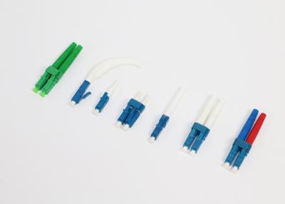 China Multimode LC Fiber Optic Connector with PC UPC APC Polishing Fiber Ferrule for sale