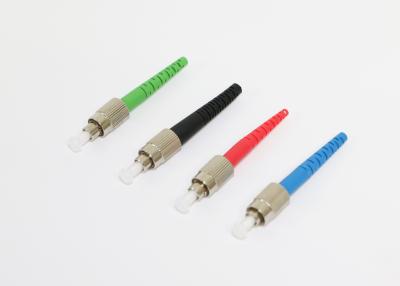 China FC Simplex and Duplex Fiber Optic Connector with Blue Plastic Boot for sale