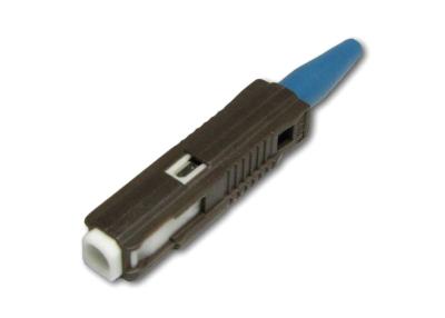 China MU Simplex Duplex Fiber Optic Connector for OM3 OM4 Fiber Optic Cable for sale