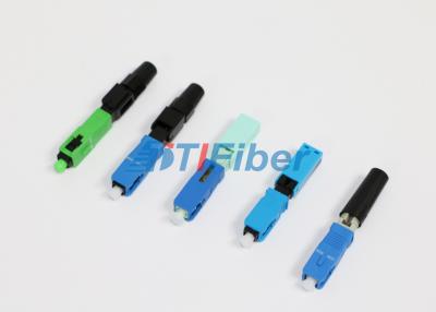 China FC ST LC Fiber Optic Connector For FTTH Networks With High Insertion Loss for sale
