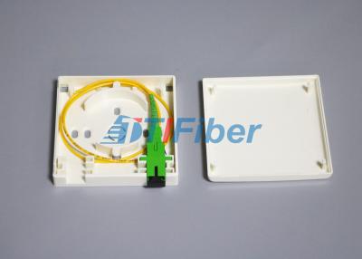 China FTTH Network Fiber Optic Terminal Box with SC APC Fiber Pigtail for sale