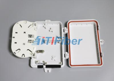 China Wall Mounted Fiber Optic Distribution Box with 4 Port SC Fiber Adapters for sale