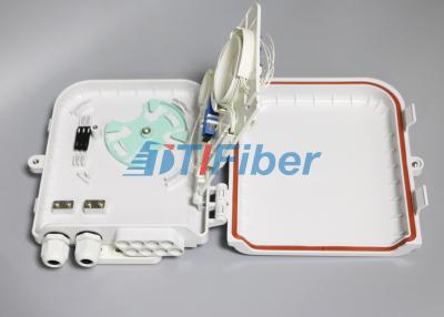 China 1*8 PLC Fiber Splitter Box  Wall Mounted Outdoor Distribution Box for sale