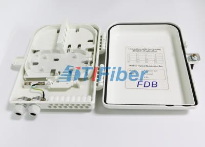 China 1x16 PLC Splitter Fibre Optic Termination Box With SC UPC / APC Connectors for sale