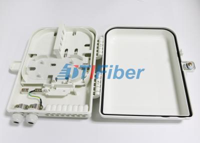 China 16 Port Optical Fiber Distribution Box With 1*16 PLC Fiber Splitter for sale