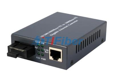 China 100M  Fiber Optic Media Converter For SC LC Port  , Fast Ethernet Media Converter for sale