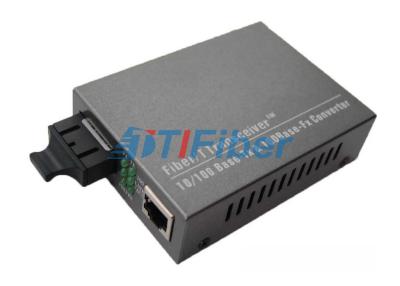 China 10/100M 1310nm Dual Fiber Fast Ethernet Optical Fiber Media Converter Cat 5 UTP for sale