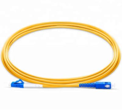China 1.6mm 2.0mm 3.0mm Fiber Optic Patch Cord LC To SC Single Mode for sale