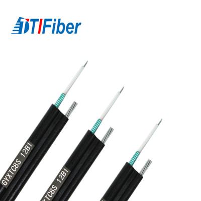 China Outdoor Self Supporting GYXTC8S Fiber Optic Cable G652D G657A1 G657A2 for sale
