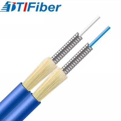 China GJSJV Fiber Optic Network Cable Simplex Duplex Fiber Optic Indoor Cable for sale