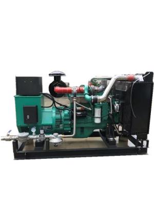 China 50HZ 240V Biogas Generator 100KW Biogas Operated Generator Open Type Remote Start for sale