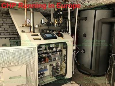 China Water Cooled Engine Micro Cogeneration Unit For Home Hotel for sale