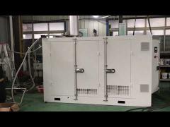 Continuous 220KW Natural Gas Generator Testing In The Factory