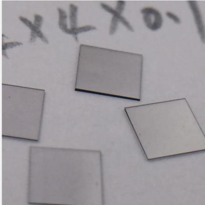 China 4x4 Wafer de diamante de cristal único Substrato óptico de diamante CVD à venda