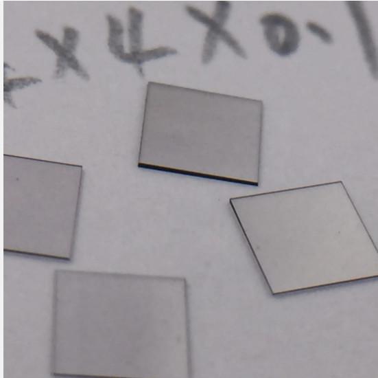 Quality 4x4 Single Crystal Diamond Wafer Optical CVD Diamond Substrates for sale