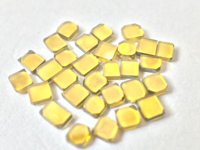 China MCD Yellow Lab Grown Diamond For Machining And Cutting Tools for sale