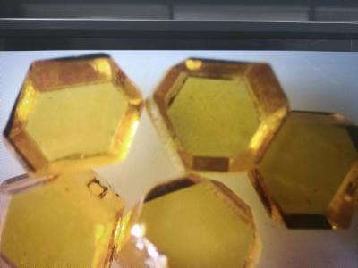 Китай CVD Желтый алмаз Лабораторный выращенный 3PT/111 MCD Алмазная пластина проволока рисование продается