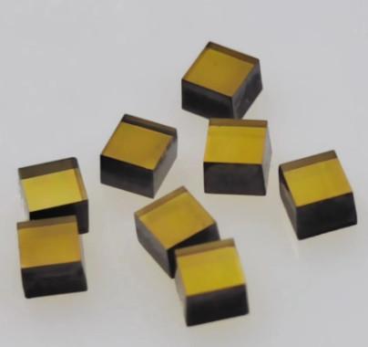 Quality 2*2*2 1*1*1 Square Lab Grown Diamonds MCD Lab Created Yellow Diamond for sale