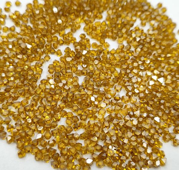 Quality HPHT Rough Lab Grown Yellow Diamond 2.8mm 80 Grade For Dressing Tools for sale