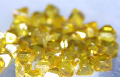 Китай Желтые алмазы, выращенные в лаборатории 3 мм 3,5 мм 4 мм 4,5 мм 5 мм продается