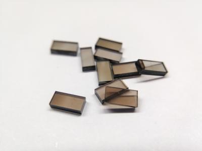중국 모노 크리스탈 CVD 실험실 제작 다이아몬드 6x3x1.5mm 기계적 품질 절단 도구 판매용
