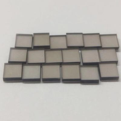 China Monocristalino VDC sin cortar Diamante cultivado en laboratorio 3x3x1.5 mm Color marrón en venta