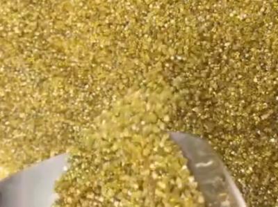 China Color amarillo Hpht polvo de diamante abrasivo para pulido y molienda en venta