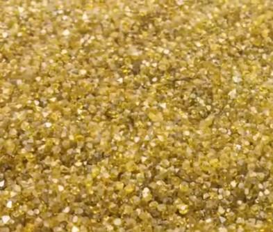 Quality Yellow Color Hpht Abrasive Diamond Powder For Polishing And Grinding for sale