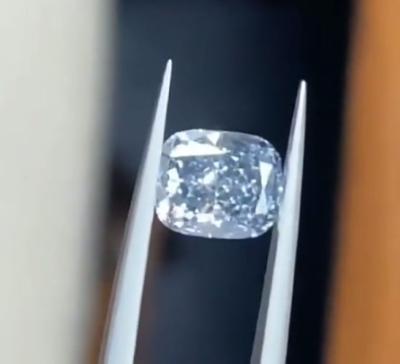 China Blue Color HPHT Polished Lab Grown Loose Diamonds Vs Vvs Clarity Small Size for sale