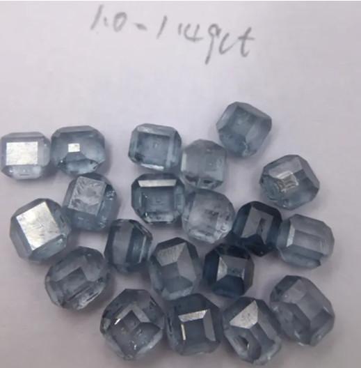 Quality Vivid Blue Lab Grown Diamond Jewelry Hpht Rough Loose Synthetic Diamonds for sale