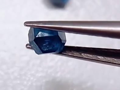 Quality Vivid Blue Lab Grown Diamond Jewelry Hpht Rough Loose Synthetic Diamonds for sale