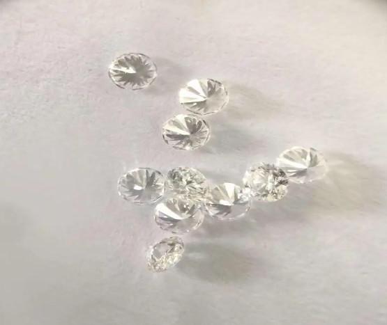 Quality Loose Lab Grown Diamond Jewelry 1ct Polished 1 - 10mm For necklace Earrings for sale