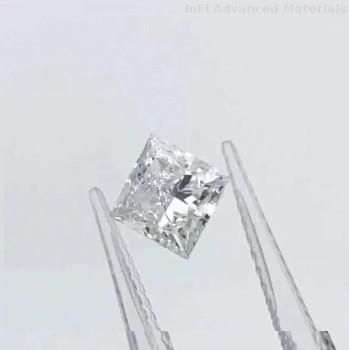 China CVD Corte de princesa de laboratorio de joyería de diamantes creados 1.65 Ct E Color VS1 Claridad en venta
