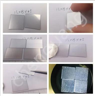 Quality Flawless Square CVD Diamond Seeds 15X15 CVD Diamond Wafer for sale