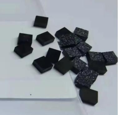 China Diamante cuadrado dopado con boro de alta conductividad eléctrica Placa de diamante BDD CVD en venta