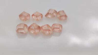 China HPHT CVD pink diamond rough uncut diamond for jewelry pink  Large Size diamond for sale
