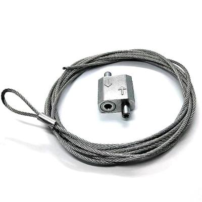 China Adjustable 3.0MM Cable Looping Gripper Linear Hanging Kit For HVAC Ducting for sale
