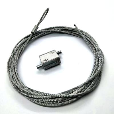 Китай Gripper закрепляя петлей кабеля размера высокой разрывной нагрузки двойной для веревочки стального провода 1.5MM продается