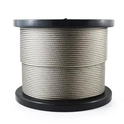 China Bulk Cable PVC PU PA PE Coated Steel Wire Rope for sale