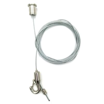 中国 Lighting Cable Suspension Mounting Components Cable Grippers Safety Hook Lock Wire Grip 販売のため