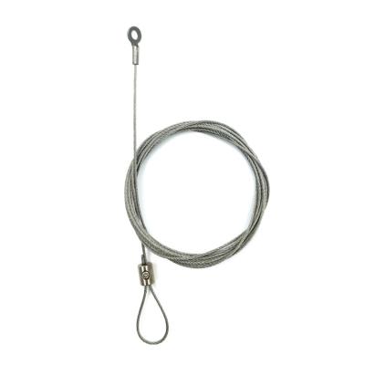 中国 Adjustable Stainless Steel Wire Rope Screw Copper Cable Grippers Hardware Accessories For Hanging Lamps 販売のため