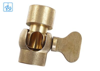 China Magical Knuckle Universal Swivel Joint 10mm Female To Female Brass Material for sale