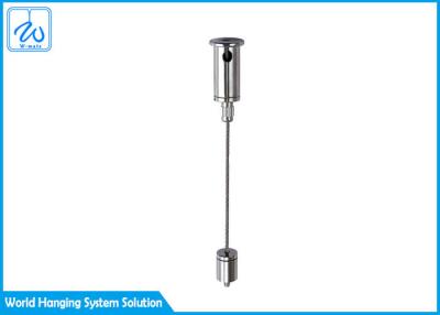 China Adjustable Wire Suspension Hanging Kit Fixed Gripper Safe Nut Original Metal Color for sale