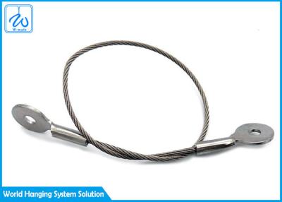 China Ojo del cable de la seguridad del resorte tensor de las hondas de la cuerda de alambre de acero y tiempo largo del ojo en venta